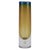 Glass Scandinavian Cylindrical Art Glass Vase with Glass Bubble, 1960s For Sale - Image 7 of 7