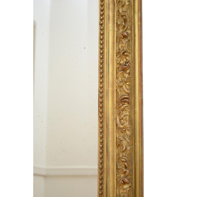 19th Century Giltwood Wall Mirror For Sale - Image 5 of 16