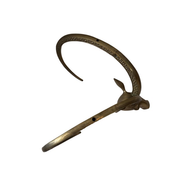 Vintage Brass Ibex or Rams Head Coffee Table Bases, C. 1960s For Sale In Miami - Image 6 of 14