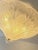 Glass Venetian Vintage Trasparent Graniglia Murano Glass Flush Mount For Sale - Image 7 of 7