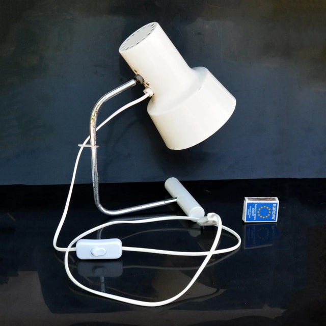 Josef Hurka 1960s Design Modern Desk Lamp, Designed by J. Hurek, Napako, Czechoslovakia For Sale - Image 4 of 13