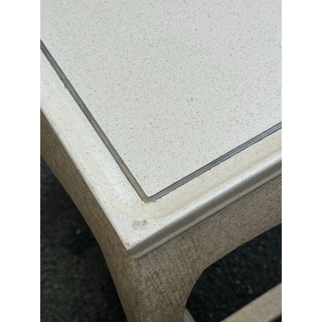 Marge Carson Marge Carson Sculptural End Table For Sale - Image 4 of 11