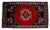1970s 1970s Small Rug, Entry Decor, Bath Mat, Kitchen Accent, Turkish Rug, Door Mat, Lundry Room Decor 1'11" X 3'3" For Sale - Image 5 of 9