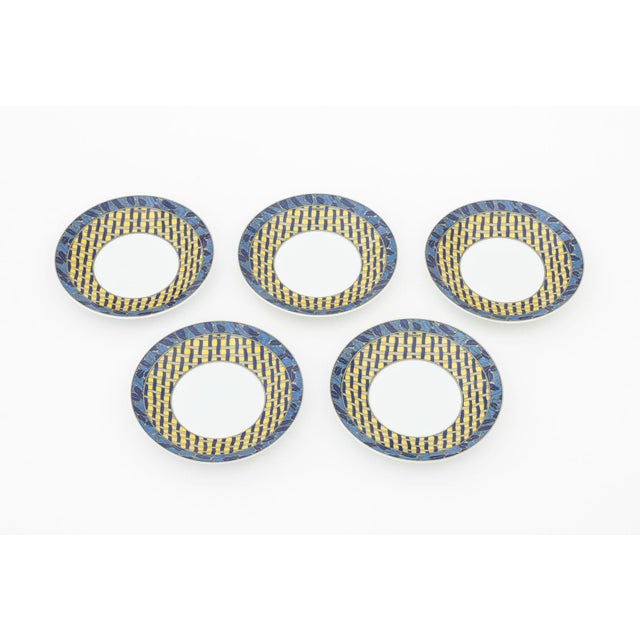 Christofle Christofle "Pergola" Bread & Butter Plates, 5 For Sale - Image 4 of 8