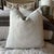 Beige Belgian Linen Pillow With Insert For Sale - Image 8 of 8