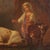 Italian Artist, Bucolic Landscape, 1830, Oil on Panel For Sale - Image 4 of 16