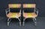 Pair of Italian Savonarola Style Iron Chairs With Figural Arms For Sale - Image 12 of 15