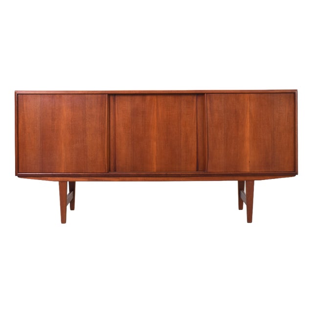 Mid-Century Danish Teak Sideboard, 1960s For Sale