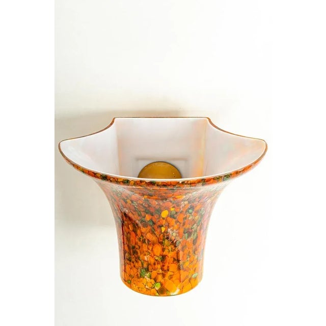 Murano Glass Wall Sconce from Peill & Putzler, Germany For Sale - Image 3 of 10