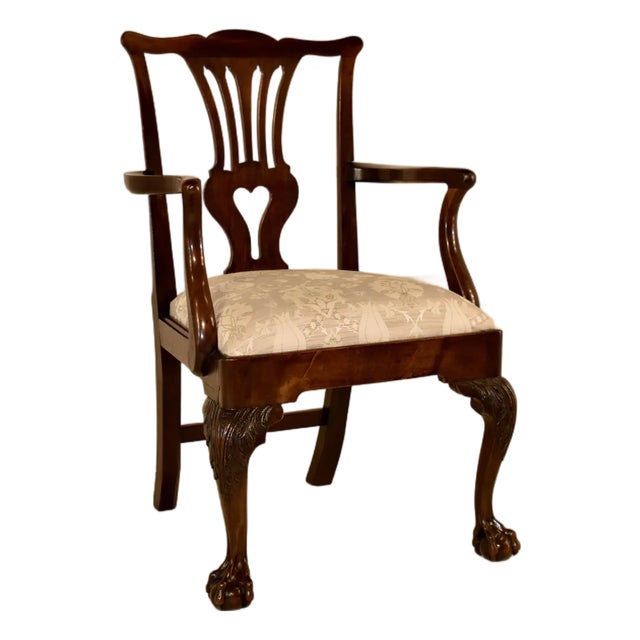 18th Century English Mahogany Chippendale Chair For Sale