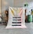 Handmade Boujad Moroccan rug featuring a bold abstract geometric composition with soft pastel tones and graphic artistic...