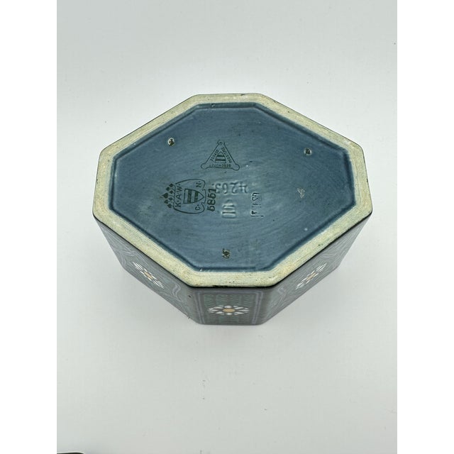 Ceramic Antique German Ceramic Box For Sale - Image 7 of 10