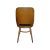 1960s Italian Wood Mid-Century Silk Velvet Chair For Sale - Image 4 of 4
