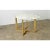 Dimensions: 29” H x 54 ¾” W x 39 ⅛” D A striking contemporary French marble dining table that might also double as an...