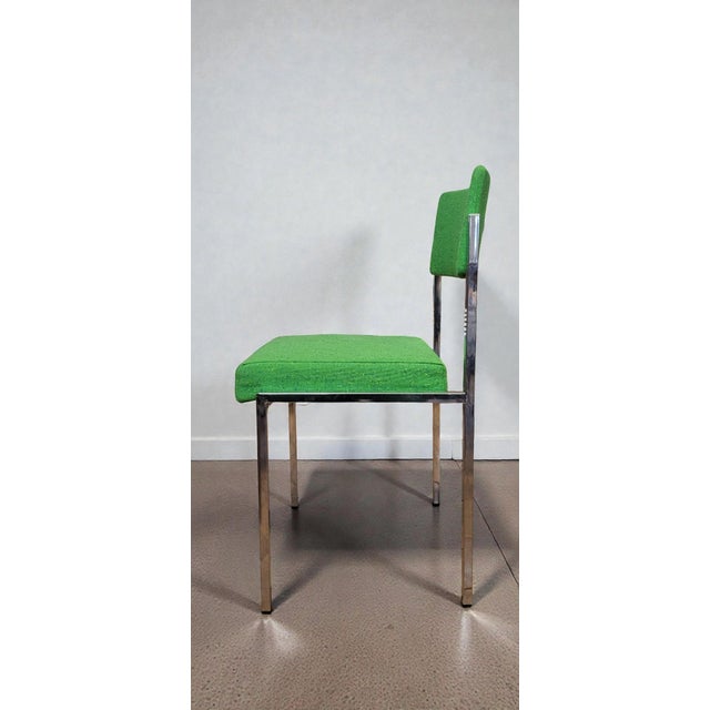 Blue Vintage Strafor Chairs, 1970, Set of 6 For Sale - Image 8 of 11