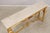 Rococo Style Gilt & Gold Marble Top Console Table For Sale - Image 11 of 18