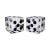 Charles Hollis Jones Pair of Vintage Large Lucite Dice For Sale - Image 4 of 5