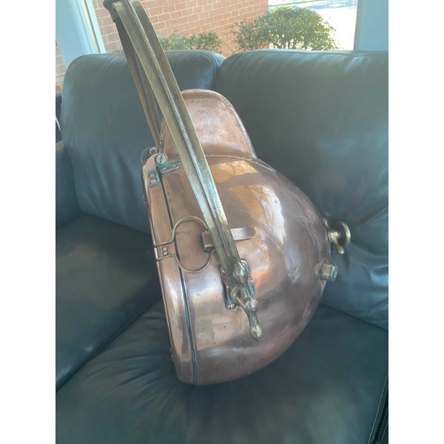 American 1930s General Electric Copper Spotlight For Sale - Image 3 of 9