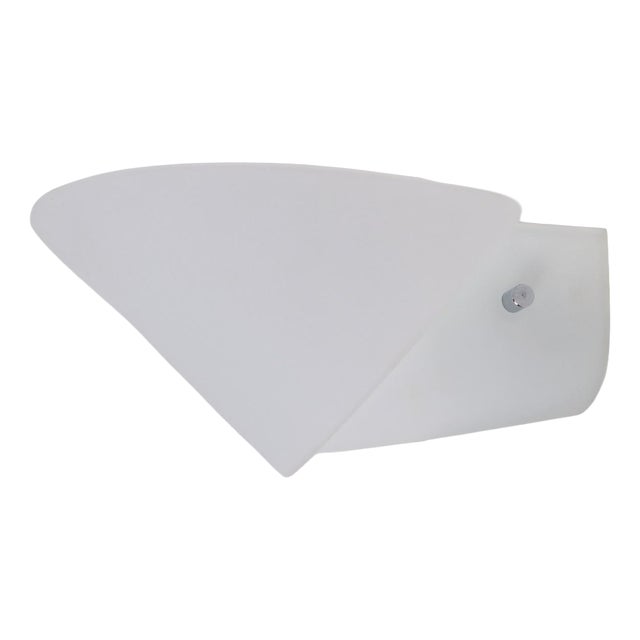 Vintage Glass Pinna Wall Lamp by Federico Codato for Murano Due, Italy, 1990s For Sale