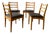 Mid-Century Modern Dining Chairs by Schreiber Furniture, 1970s, Set of 4 For Sale