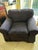 English Vintage Ethan Allen Sofa Chair, “English Roll Chair” For Sale - Image 3 of 4