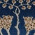A host of historic paintings and textiles served as source material for this fabulously stylized leopard and tree motif....