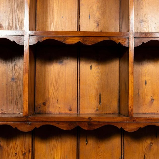 19th Century English Walnut and Pine Collectors Cupboard For Sale - Image 4 of 8