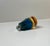 Vintage Italian Flexi Glass Gear Knob with Shell Micro-Cosmos, 1970s For Sale - Image 3 of 8