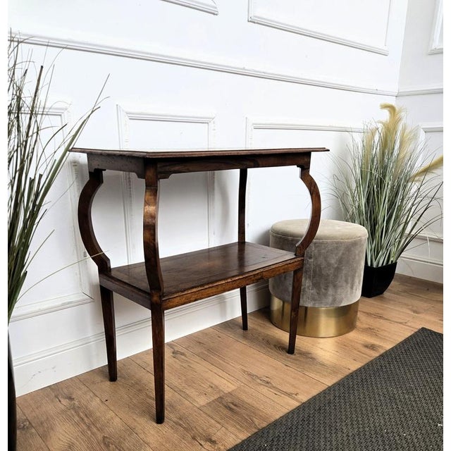 Antique Italian Walnut Burl Inlay Games Table, 1890s For Sale - Image 9 of 10