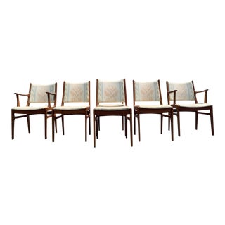 D-Scan Teak Dining Chairs - Set of 6 For Sale