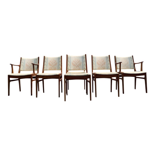 D-Scan Teak Dining Chairs - Set of 6 For Sale