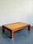 Vintage Woven Rattan “Modern Barn” Coffee Table After Ralph Lauren For Sale - Image 9 of 12
