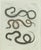 Bertuch, Three European Snakes, 1802, Engraving For Sale