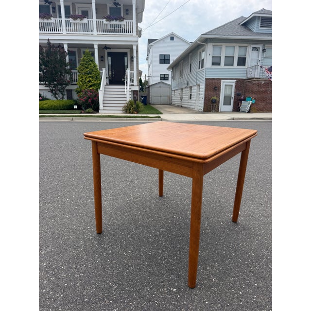 1970s 1970s Mid Century Danish Teakwood Dining Table For Sale - Image 5 of 10