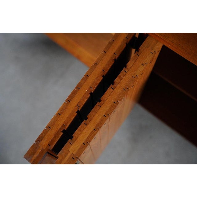 Slatted Teak Sideboard, Germany, 1970s For Sale - Image 10 of 18