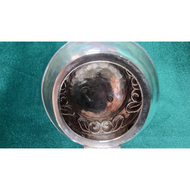 Antique Danish 830 Silver Writing Implement Set by Christian F. Heise for HCF, Set of 2 For Sale - Image 17 of 18