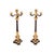 Black 4-Light Candelabras in Gilt Bronze, France, 1870s, Set of 2 For Sale - Image 8 of 8