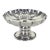 1910 Victorian Silver Plate Phoenix and Shield Ring or Candy Dish English Silverplate For Sale