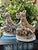 This vintage pair of Hoselton cast aluminum Scottie dog bookends were handcrafted in Canada and signed by the artist. The...