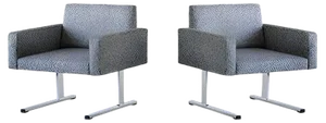 Set of Finnish Lounge Chairs by Esko Pajamies for Merivaara, 1960s