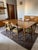 Mid-Century Modern Table with Chairs, 1940s, Set of 7 For Sale - Image 3 of 5