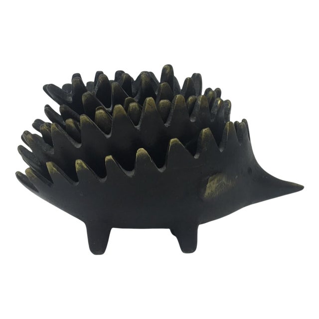 Walter Bosse for Hertha Baller, Stackable Hedgehog Ashtray Set Austria, 1950s For Sale