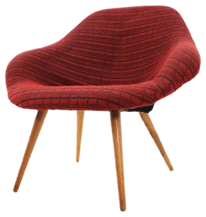 Fiberglass Armchairs by František Jirák, 1970s, Set of 3