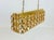 Crystal and Gilt Brass Chandelier from Palwa, 1960s For Sale - Image 17 of 17