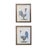 Unknown, Pair of Rooster Canvases, 1920s, Oil on Panel Paintings, Set of 2 For Sale - Image 6 of 6
