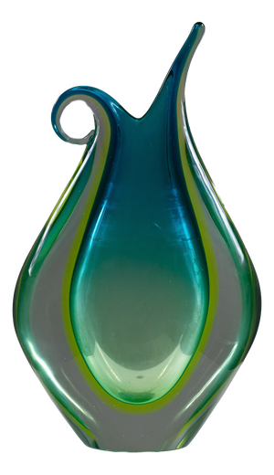 Large Submerged Glass Vase, 1960s