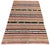 A beautiful vintage kilim, handwoven in central Turkey circa 1960 featuring a traditional, multicoloured banded design in...