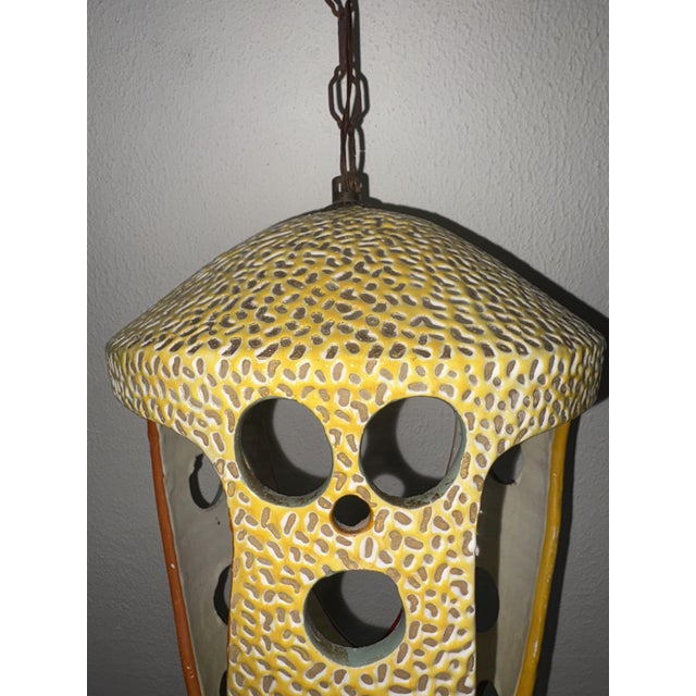 Vintage Lantern by Antonia Crespi, 1950 For Sale - Image 9 of 11