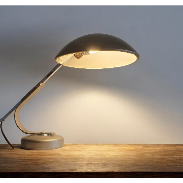 Modernist Industrial Lamp from Ferdinand Solere, 1950 For Sale - Image 13 of 18