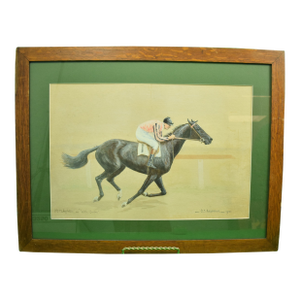 Mid 20th Century "Web Carter" Painting by S.J. Anderton